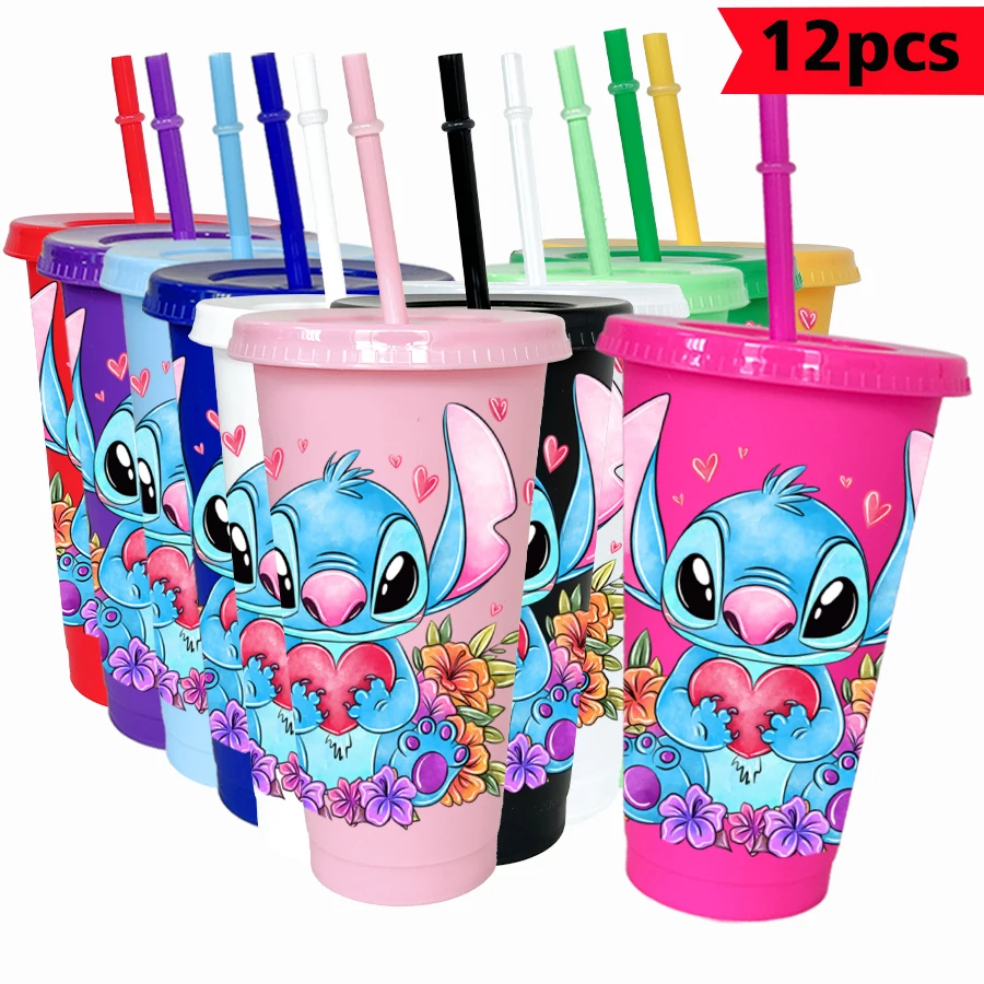 12 шт./упак. Disney Stitch цветочный 26 унций цветной пластиковый стакан для дня рождения, питьевая посуда, кружка для сока, кофе
12 шт./упак. Disney Stitch цветочный 26 унций цветной пластиковый стакан для дня рождения, питьевая посуда, кружка для сока, кофе