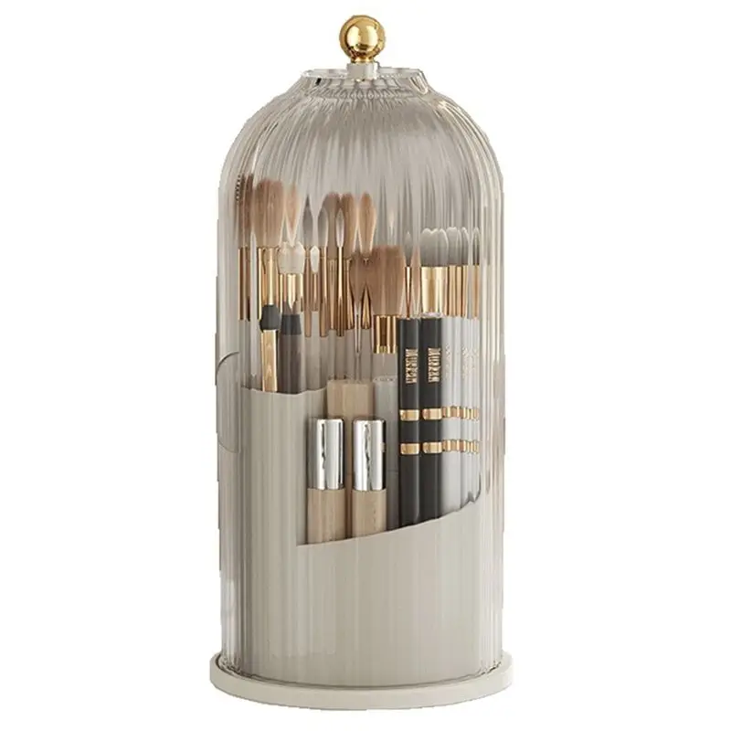 A93Z Makeup Brush Holder Storage Box 360 Rotating Cosmetic Storage Box With Cover Lipstick Eyebrow Pencil Storage Rack
A93Z Makeup Brush Holder Storage Box 360 Rotating Cosmetic Storage Box With Cover Lipstick Eyebrow Pencil Storage Rack