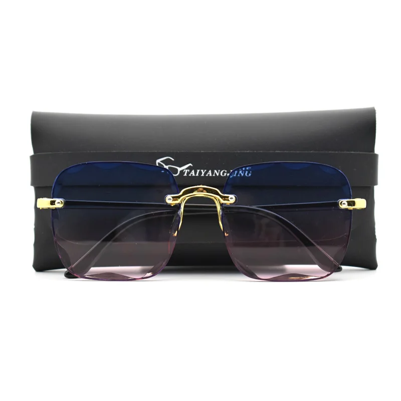 2022 New Women Rimless Square Sunglasses Luxury Designer Gradient Sun Glasses Female Summer Outdoor Shades UV400 Zonnebril Dames
2022 New Women Rimless Square Sunglasses Luxury Designer Gradient Sun Glasses Female Summer Outdoor Shades UV400 Zonnebril Dames