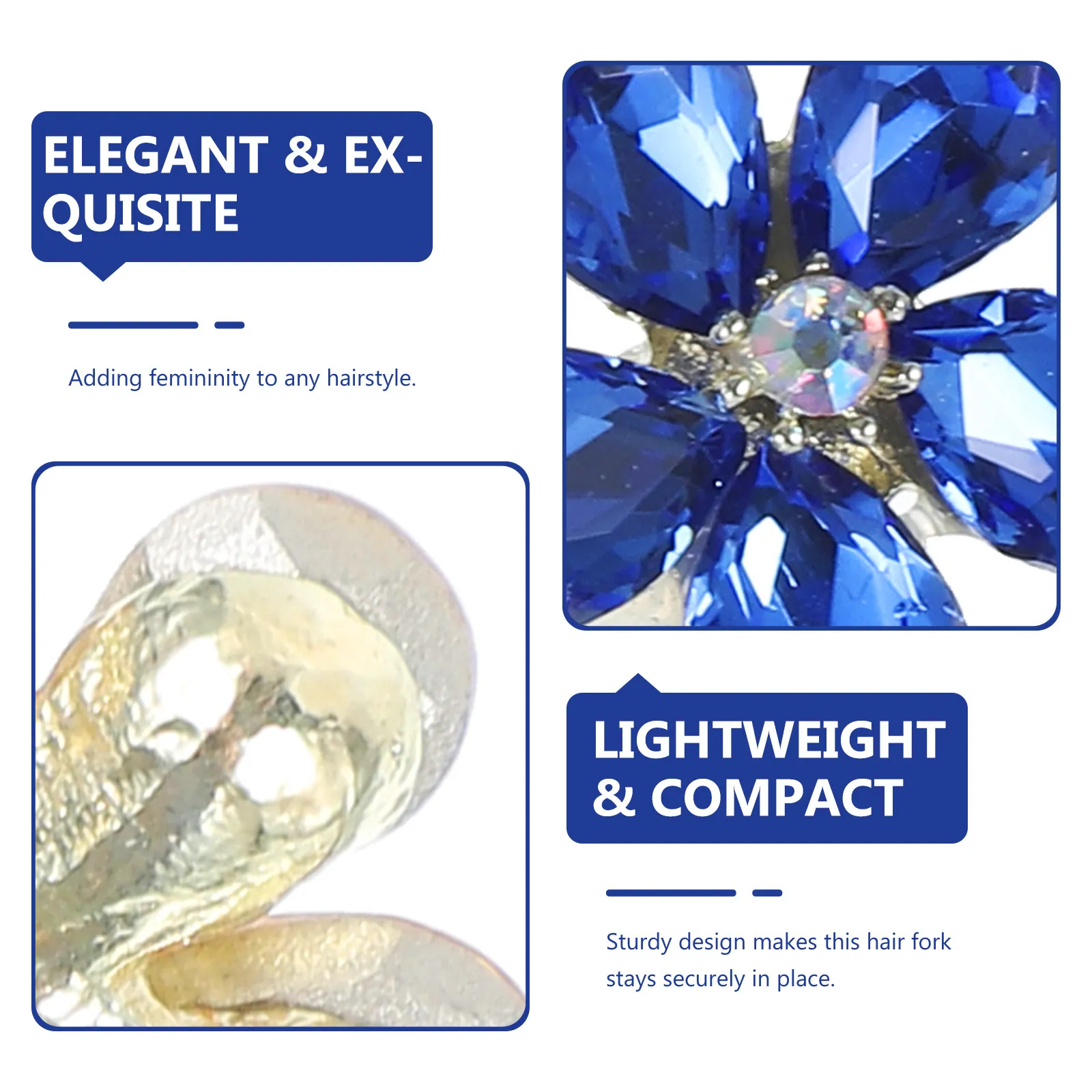 4Pcs Rhinestone U Shaped Hairpins Bridal Wedding Accessories Sparkling Exquisite Design Women's Favorite Bridal Hairpin
4Pcs Rhinestone U Shaped Hairpins Bridal Wedding Accessories Sparkling Exquisite Design Women's Favorite Bridal Hairpin