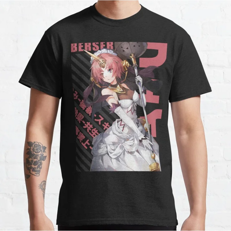 Fate - Berserker Cute Anime kawaii video game Short-sleeve crewneck T-shirt large size Adult Tops S-6xl
Fate - Berserker Cute Anime kawaii video game Short-sleeve crewneck T-shirt large size Adult Tops S-6xl
