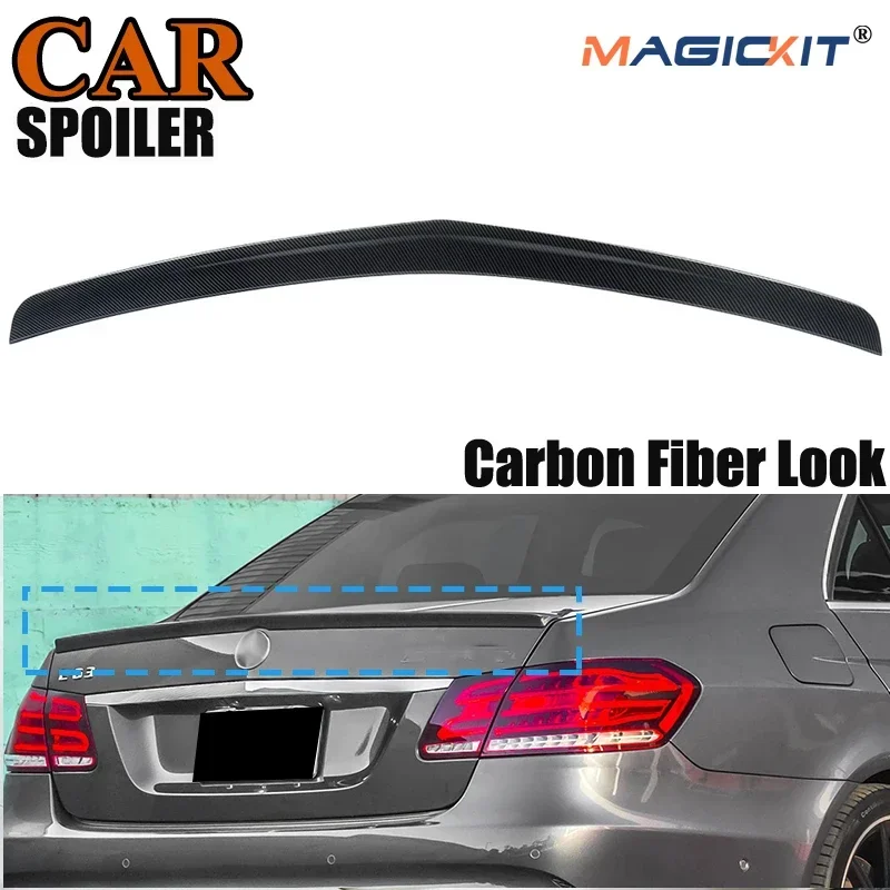 Задний спойлер MagicKit W212 для Mercedes Benz E класса, модель AMG, 4-дверный седан 2009-2016, украшение для автомобиля
Задний спойлер MagicKit W212 для Mercedes Benz E класса, модель AMG, 4-дверный седан 2009-2016, украшение для автомобиля