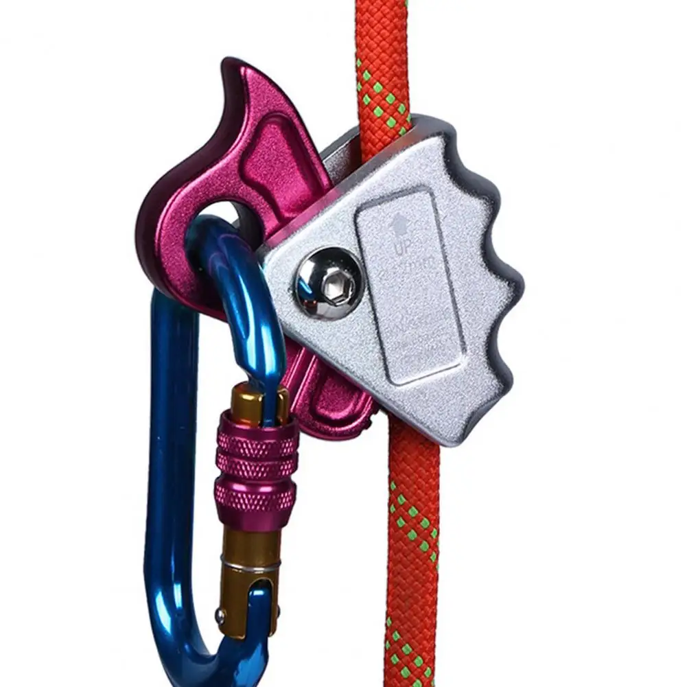 Camping Carabiner Rope Grab Ascender Durable Rope Grab Ascender Corrosion Resistant Carabiner Belay Device with Strong for Fall
Camping Carabiner Rope Grab Ascender Durable Rope Grab Ascender Corrosion Resistant Carabiner Belay Device with Strong for Fall