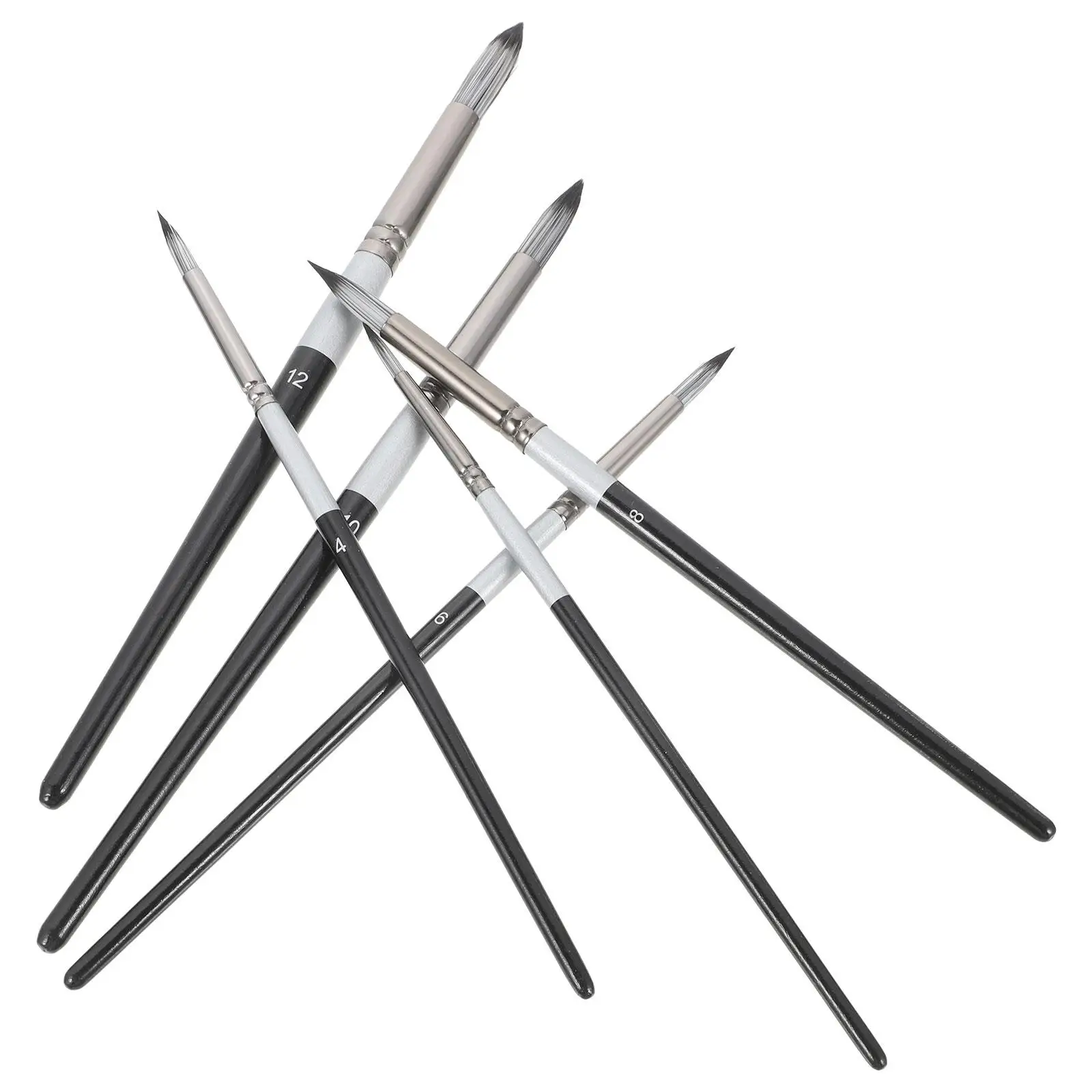 6 Pcs Paintbrush Set Watercolor Brushes for Acrylic Oil Painting Drawing Wood Student Crafts Supplies Durable Tools
6 Pcs Paintbrush Set Watercolor Brushes for Acrylic Oil Painting Drawing Wood Student Crafts Supplies Durable Tools
