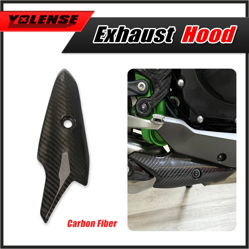 For Z900 Z900SE 2017-2026 Motorcycle Carbon Fiber Exhaust Heat Shield Cover Protective Anti Scalding
For Z900 Z900SE 2017-2026 Motorcycle Carbon Fiber Exhaust Heat Shield Cover Protective Anti Scalding