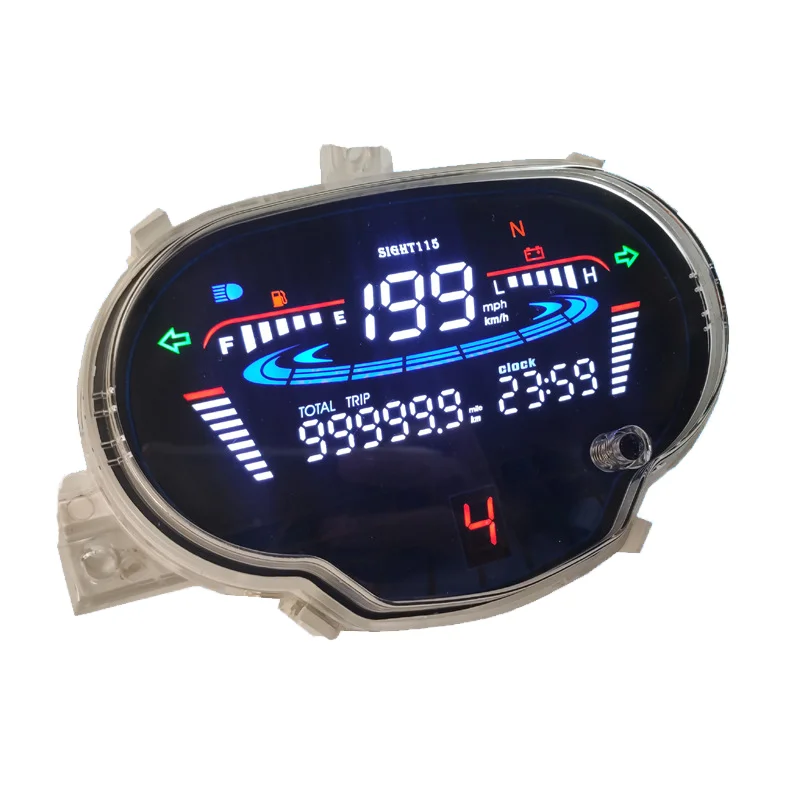 YA MAHA Motorcycle SIHGHT115 Electronic Instrument EuroRapido 110 Meter New Replacement Parts PMMA PP Material 12 Month Warranty
YA MAHA Motorcycle SIHGHT115 Electronic Instrument EuroRapido 110 Meter New Replacement Parts PMMA PP Material 12 Month Warranty