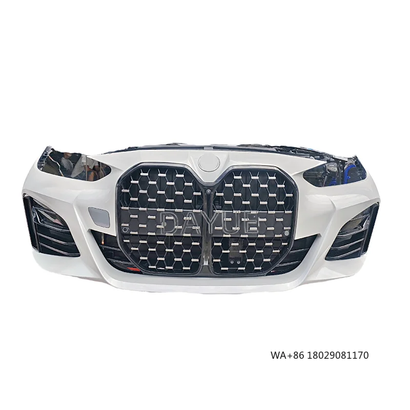 Оригинальный б/у комплект переднего бампера для BMW 4 серии G26, оптовая продажа, в сборе с решеткой, пластик
Оригинальный б/у комплект переднего бампера для BMW 4 серии G26, оптовая продажа, в сборе с решеткой, пластик