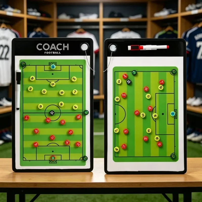 Football Soccer Coaching Strategy Board Magnetic Tactical Clipboard Portable Training Competition Coach Equipment Supply Tool
Football Soccer Coaching Strategy Board Magnetic Tactical Clipboard Portable Training Competition Coach Equipment Supply Tool