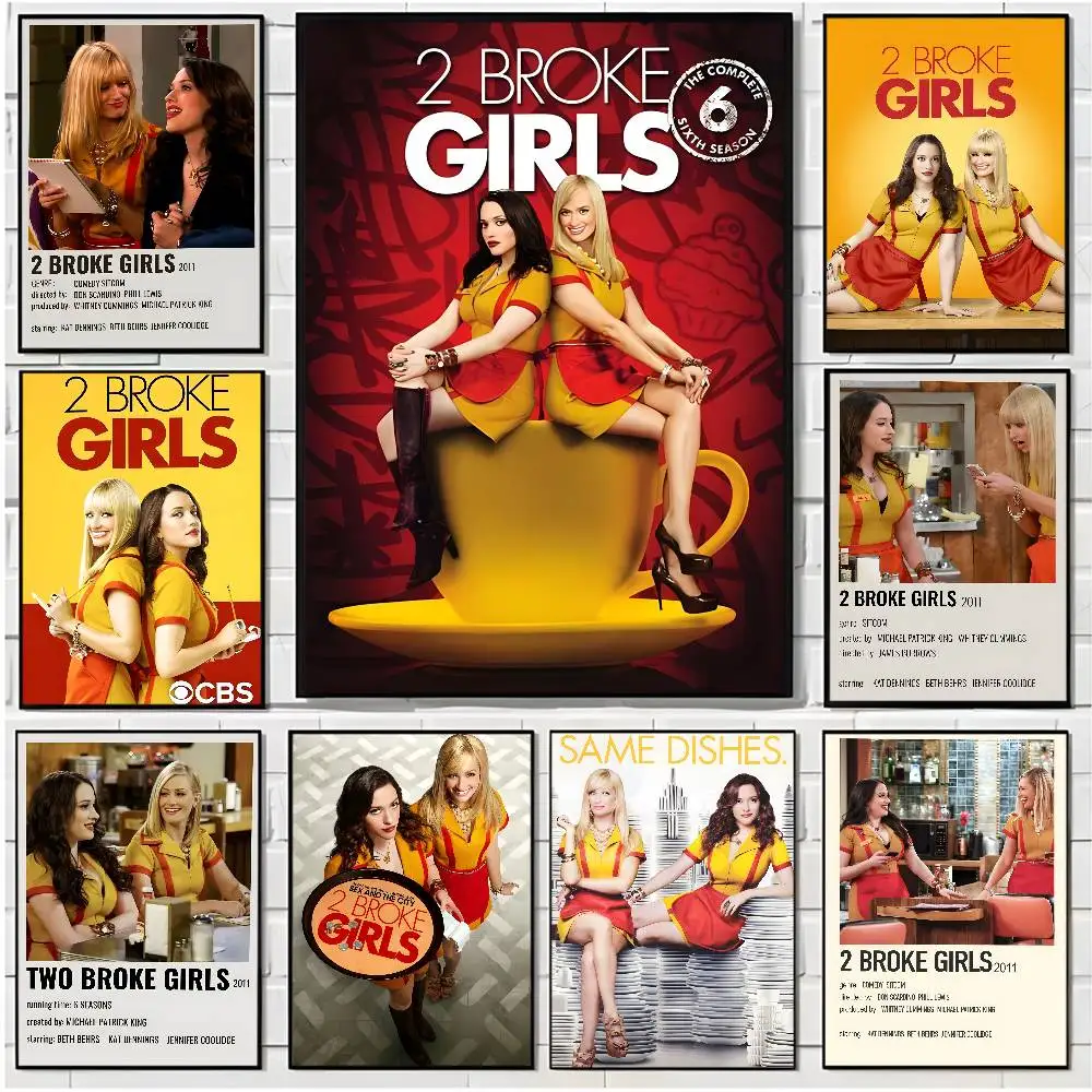 Popular American TV Series 2 B-Broke Girls Poster HD art poster for home living room bar office decoration sticky, waterproof
Popular American TV Series 2 B-Broke Girls Poster HD art poster for home living room bar office decoration sticky, waterproof