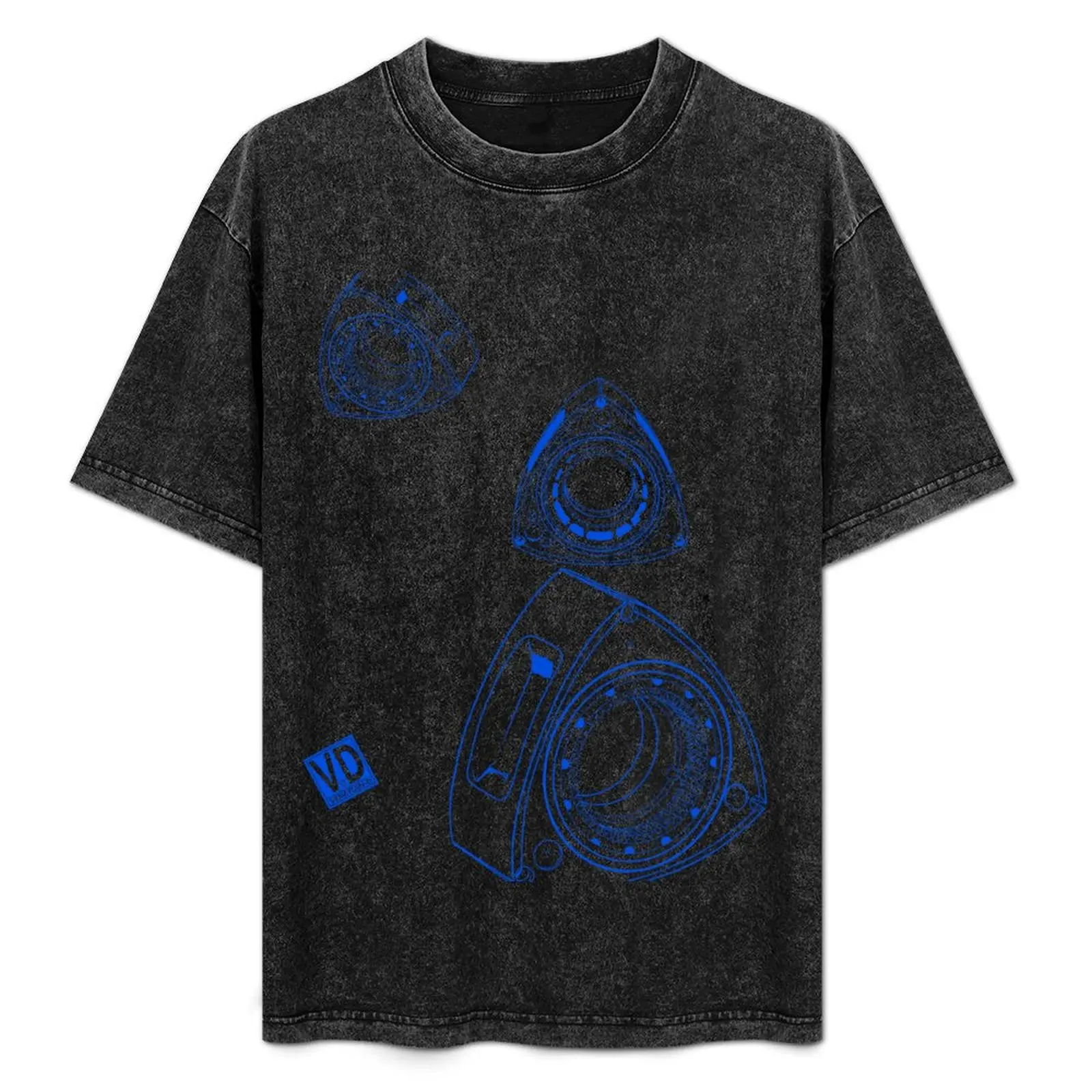 Rotary rotor blue T-Shirt High Elasticity Sports Tee Shirt
Rotary rotor blue T-Shirt High Elasticity Sports Tee Shirt
