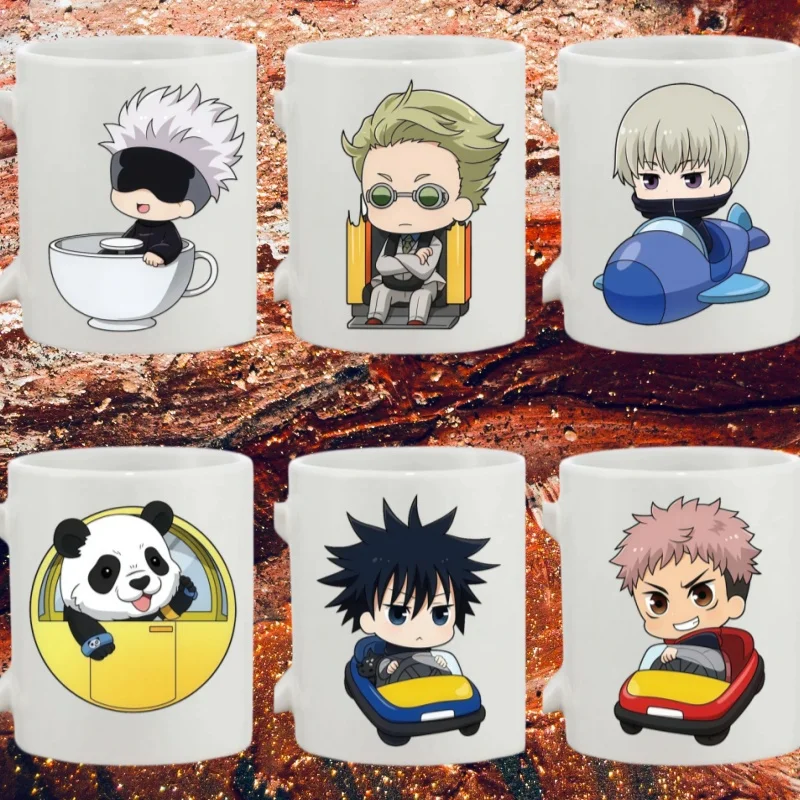 Ceramic Mug for Jjk Satoru Gojo Kento Nanami Megumi Fushiguro Q Version Pattern 330Ml Coffee Cup Anime Cartoons Cup Gifts
Ceramic Mug for Jjk Satoru Gojo Kento Nanami Megumi Fushiguro Q Version Pattern 330Ml Coffee Cup Anime Cartoons Cup Gifts 