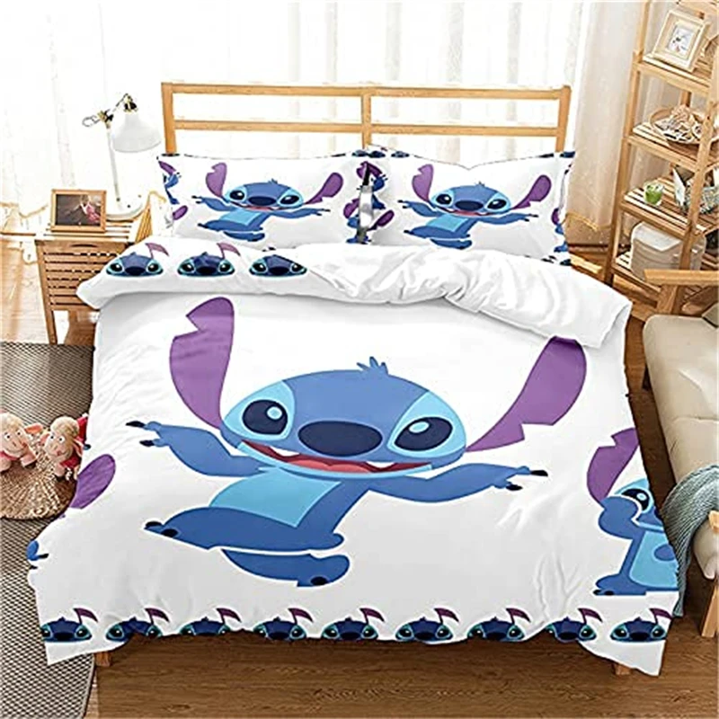 Набор постельного белья MINISO Stitch с наволочками, постельное белье 3D, 100% микрофибра, толстый и мягкий, подходит для мальчиков и девочек, подростков
Набор постельного белья MINISO Stitch с наволочками, постельное белье 3D, 100% микрофибра, толстый и мягкий, подходит для мальчиков и девочек, подростков