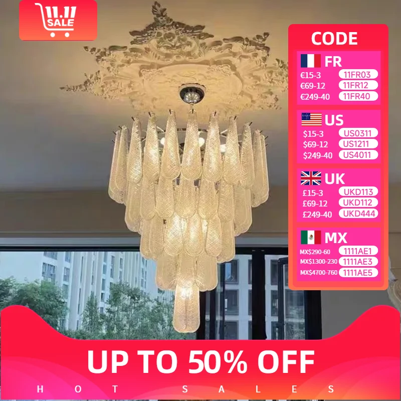 Vintage Nordic Glass Ceiling Chandeliers Luxury Led Lights Modest Hanging Lamps for Living Dining Table Room Home Decoration
Vintage Nordic Glass Ceiling Chandeliers Luxury Led Lights Modest Hanging Lamps for Living Dining Table Room Home Decoration