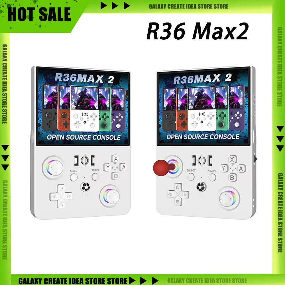 R36 Max2 Portable Retro Handheld Game Console 4.5 Inch Linux System IPS Screen 64G/128G Pocket Player Built-in 18000+ Games
R36 Max2 Portable Retro Handheld Game Console 4.5 Inch Linux System IPS Screen 64G/128G Pocket Player Built-in 18000+ Games