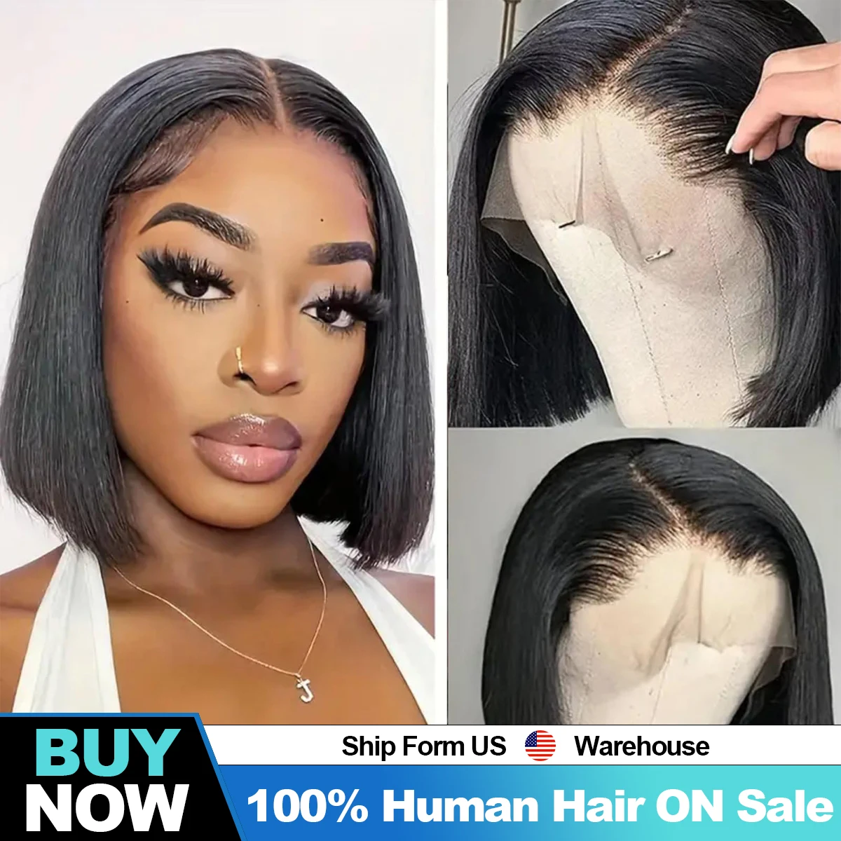 200 Density Short Bob Wig Straight Lace Front Wigs Human Hair 13x4 13x6 HD Lace Frontal Brazilian Wig 100% Human Hair For Women
200 Density Short Bob Wig Straight Lace Front Wigs Human Hair 13x4 13x6 HD Lace Frontal Brazilian Wig 100% Human Hair For Women