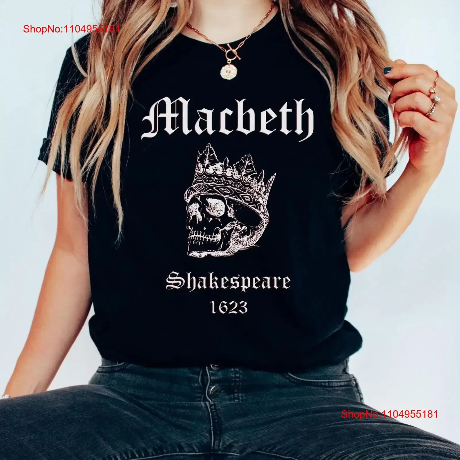 Shakespeare T Shirt Macbeth Dark Academia Cottagecore Skull Witchy Gothic Literary Alt Style vintage Washed Soft graphic
Shakespeare T Shirt Macbeth Dark Academia Cottagecore Skull Witchy Gothic Literary Alt Style vintage Washed Soft graphic