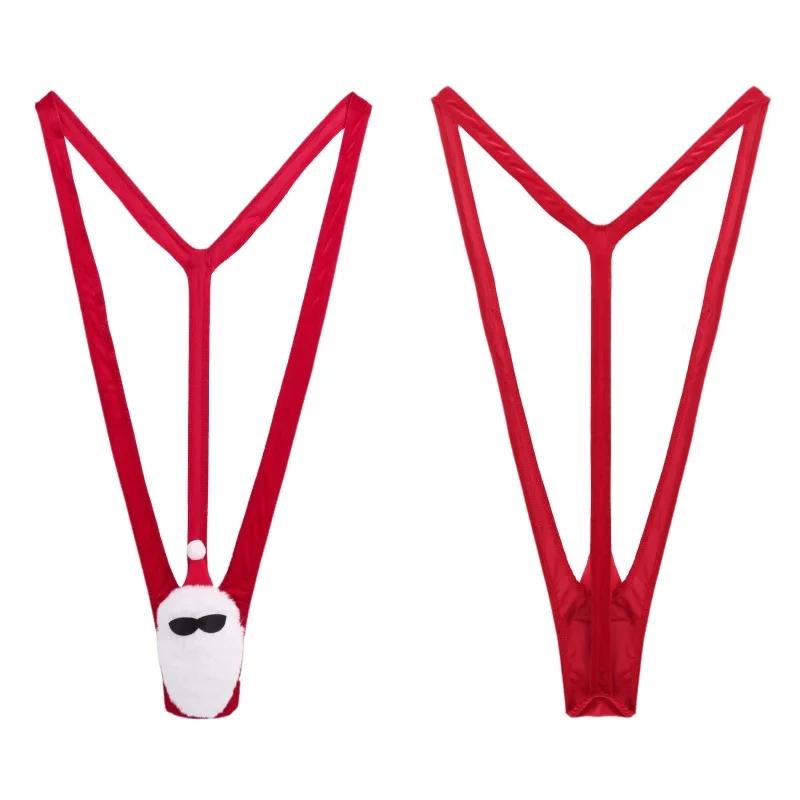 Christmas Erotic Lingerie Men Fun High Cut Bodysuits Cosplay Cartoon Santa Claus Underwear Backless V-shaped Sleeveless Jumpsuit
Christmas Erotic Lingerie Men Fun High Cut Bodysuits Cosplay Cartoon Santa Claus Underwear Backless V-shaped Sleeveless Jumpsuit