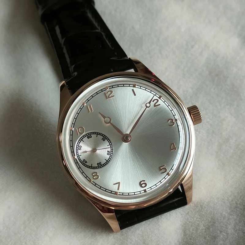 New Style Stainless Steel Rose Gold 42mm Mechanical Hand Wind Man Watch Independently Second Hands Over Thin Wristwatch
New Style Stainless Steel Rose Gold 42mm Mechanical Hand Wind Man Watch Independently Second Hands Over Thin Wristwatch
