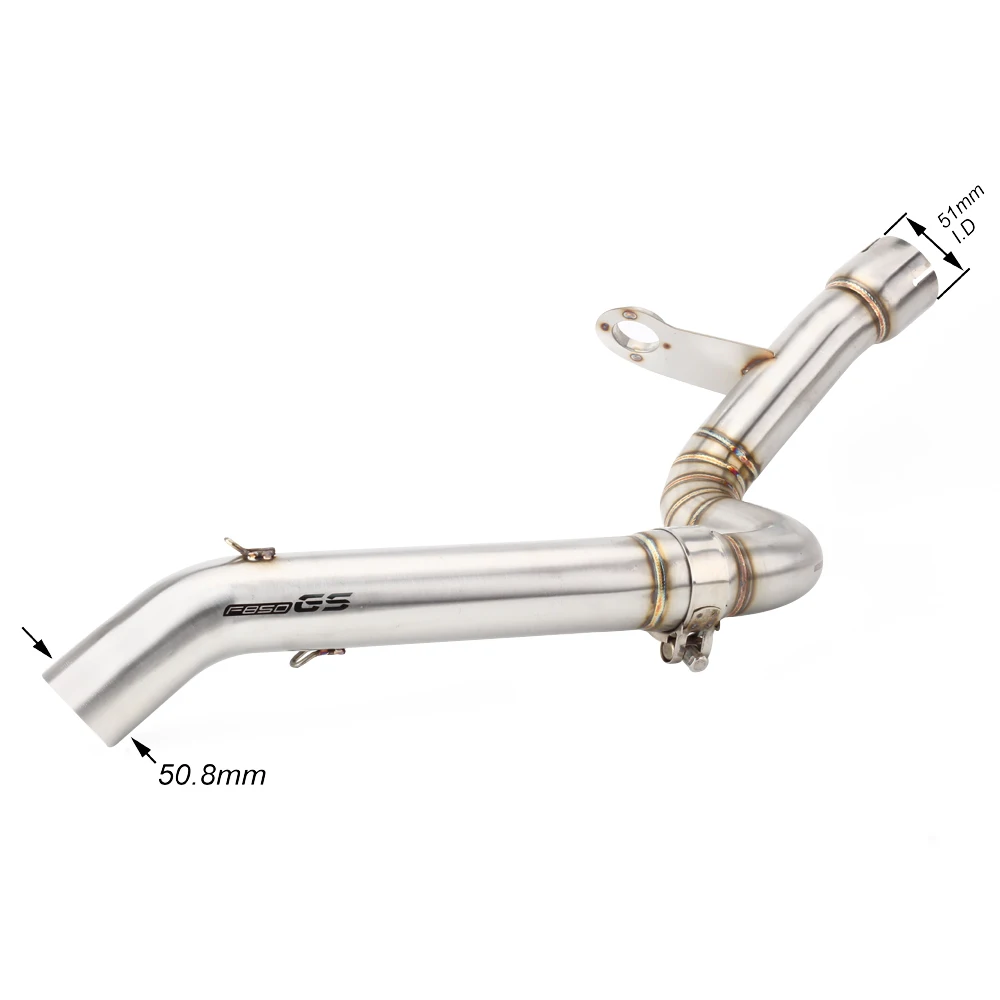 Escape Motorcycle Exhaust Middle Link Pipe Slip-On For BMW F750 GS 2018-2020 F 850 GS F 850 GS Adventure 2018 2019 2020
Escape Motorcycle Exhaust Middle Link Pipe Slip-On For BMW F750 GS 2018-2020 F 850 GS F 850 GS Adventure 2018 2019 2020