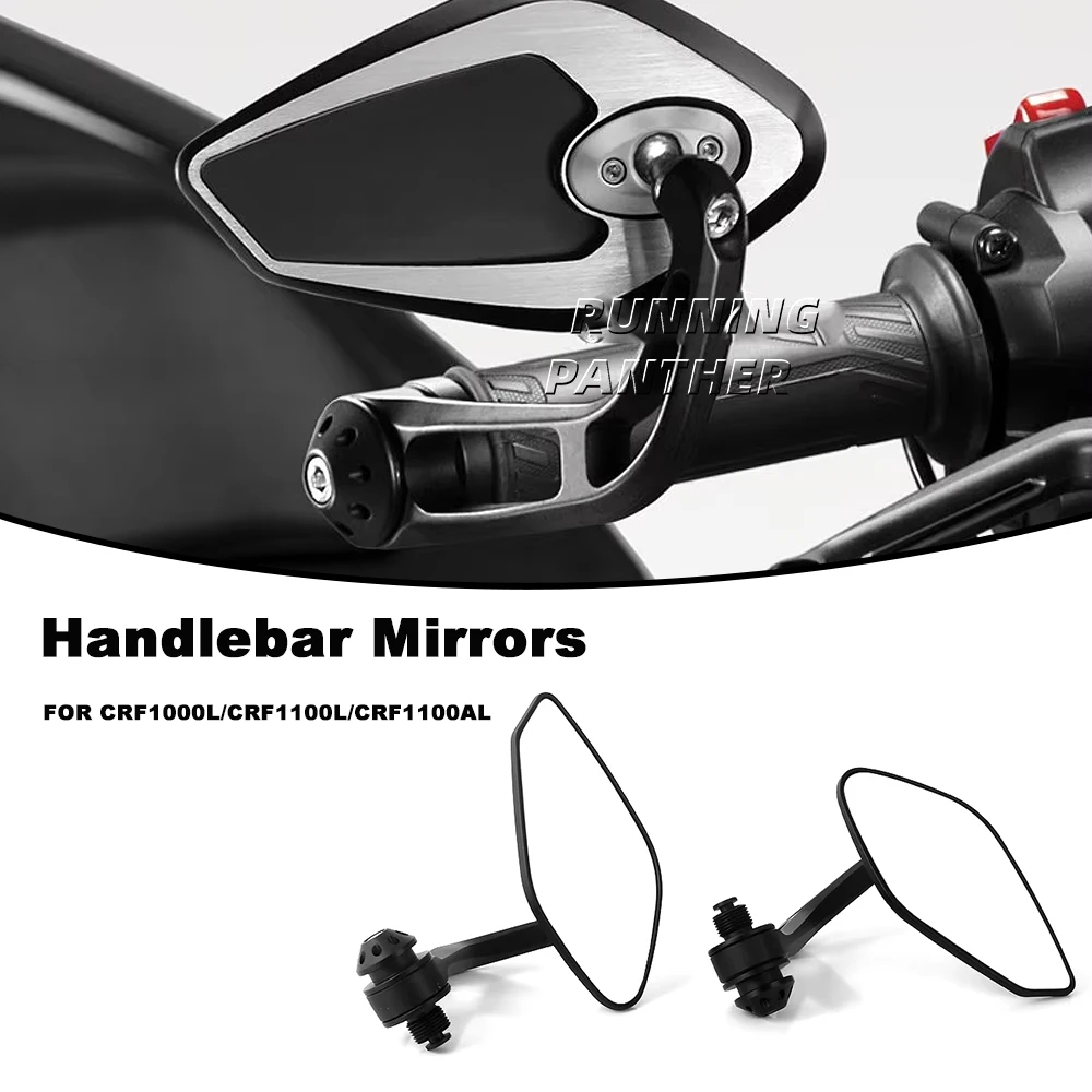 Motorcycle Rearview Mirrors Bar End Handlebar Mirror Kit For Honda CRF1000L CRF1100L Africa Twin Adventure Sport CRF1100AL
Motorcycle Rearview Mirrors Bar End Handlebar Mirror Kit For Honda CRF1000L CRF1100L Africa Twin Adventure Sport CRF1100AL