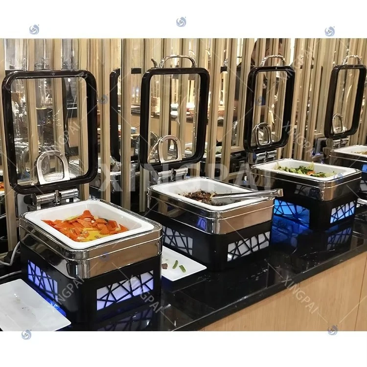 XINGPAI Other Hotel & Restaurant Supplies Food Warmers Buffet Chafing Dish Arabic Hydraulic Chafing Dishes With Led Base
XINGPAI Other Hotel & Restaurant Supplies Food Warmers Buffet Chafing Dish Arabic Hydraulic Chafing Dishes With Led Base