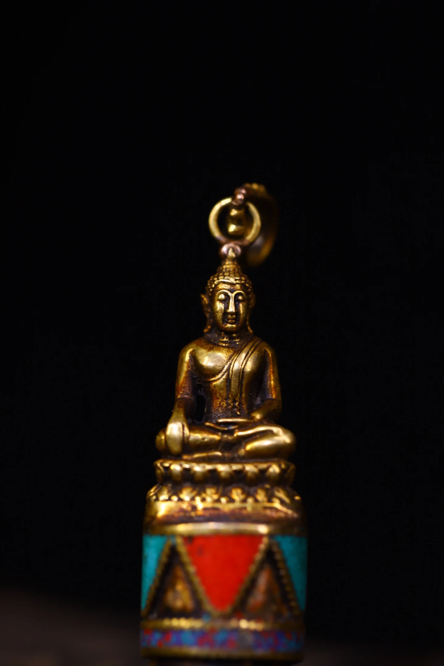 5"Tibetan Temple Collection Old Natural Agate gZi Beads Bronze Shakyamuni Buddha Beads Pendant Amulet Dharam Town house Exorcism
5"Tibetan Temple Collection Old Natural Agate gZi Beads Bronze Shakyamuni Buddha Beads Pendant Amulet Dharam Town house Exorcism
