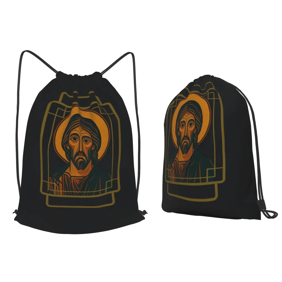 Sanctum Icons Pantocrator Frame Backpacks Fashion Drawstring Bags Sundries Bag Book Bags for Man Woman Students
Sanctum Icons Pantocrator Frame Backpacks Fashion Drawstring Bags Sundries Bag Book Bags for Man Woman Students