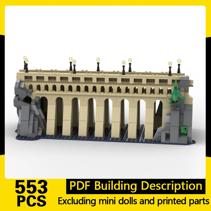 Magical Movie Model MOC Building Bricks Castle Viaduct Bridge Modular Technology Gifts Holiday Assemble Children Toys Suit
Magical Movie Model MOC Building Bricks Castle Viaduct Bridge Modular Technology Gifts Holiday Assemble Children Toys Suit