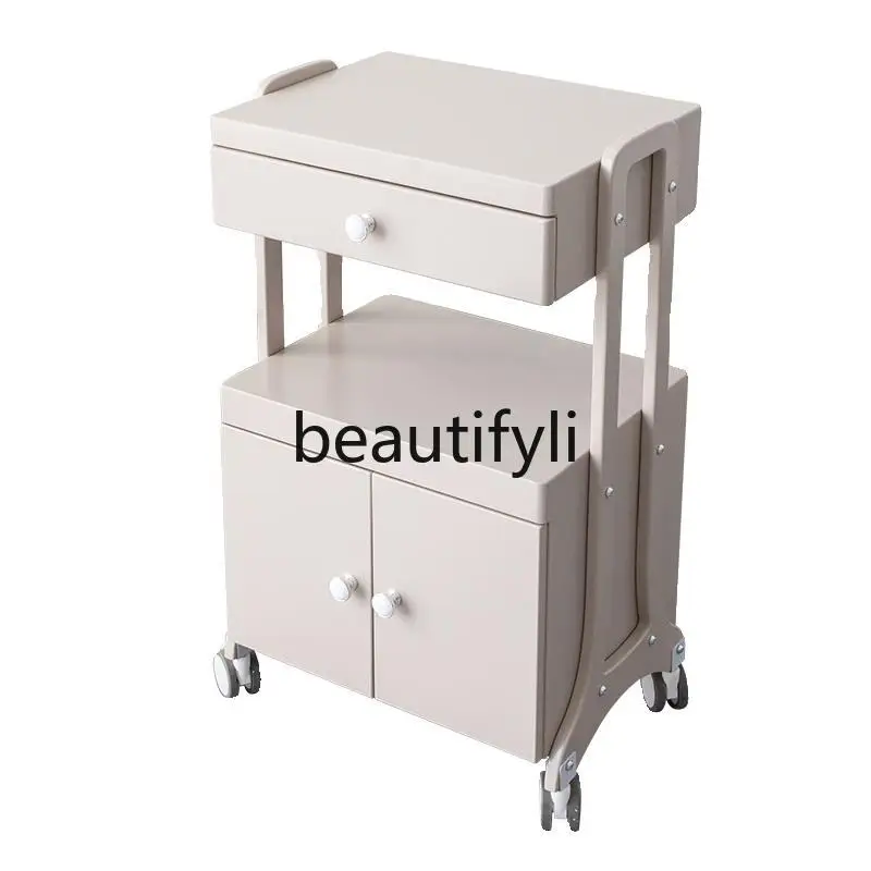 Beauty salon special trolley multi-function with cabinet manicure embroidery mobile rack
Beauty salon special trolley multi-function with cabinet manicure embroidery mobile rack
