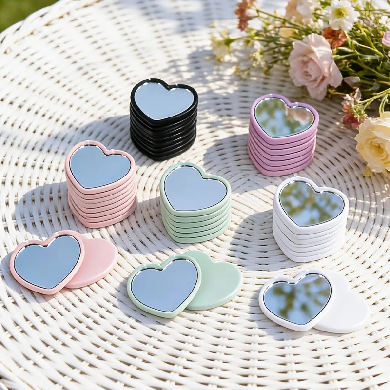 48/96pcs Portable Mirror Wedding Season Sweet Party Favors Heart-Shaped Pocket Glass Makeup Mirrors for Travel Gifts Home Decor
48/96pcs Portable Mirror Wedding Season Sweet Party Favors Heart-Shaped Pocket Glass Makeup Mirrors for Travel Gifts Home Decor