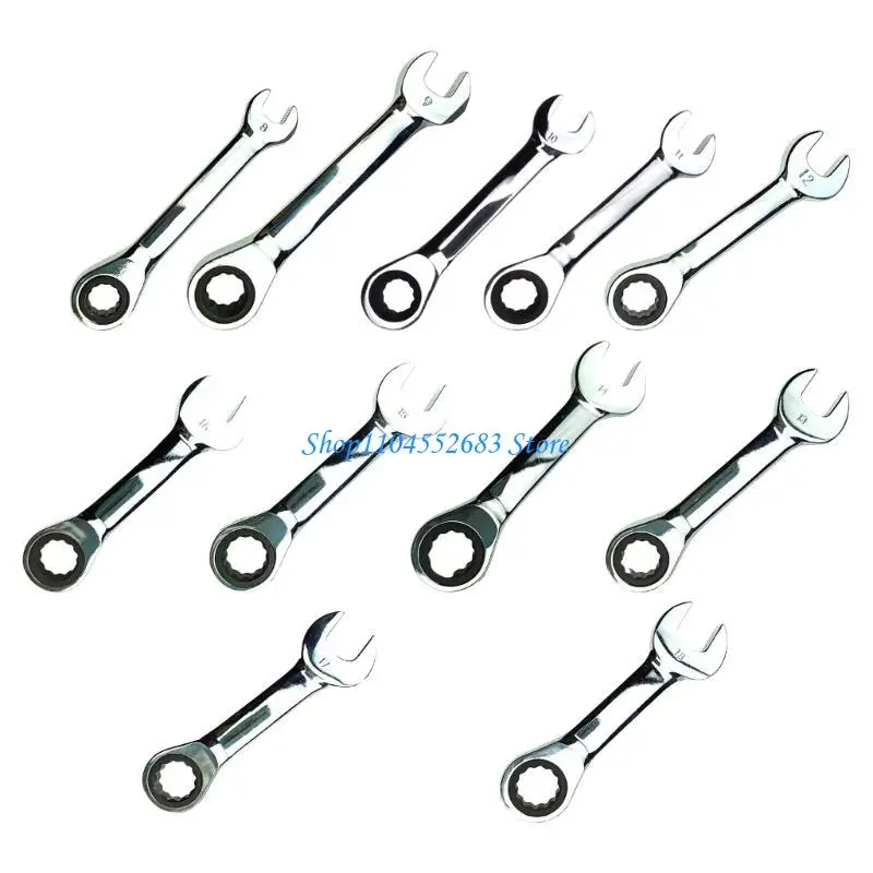 Y6GD 8-18mm Short Handle Ratchet Wrench Combination Wrench Quick Open Spanner Hand Repair Tool Hardware Accessories
Y6GD 8-18mm Short Handle Ratchet Wrench Combination Wrench Quick Open Spanner Hand Repair Tool Hardware Accessories