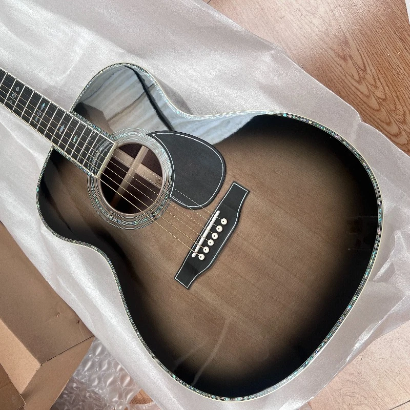 39-дюймовая серая акустическая гитара OM45 Platinum Fade Special Custom Edition, лимитированная серия к 20-летию, с бесплатной доставкой
39-дюймовая серая акустическая гитара OM45 Platinum Fade Special Custom Edition, лимитированная серия к 20-летию, с бесплатной доставкой