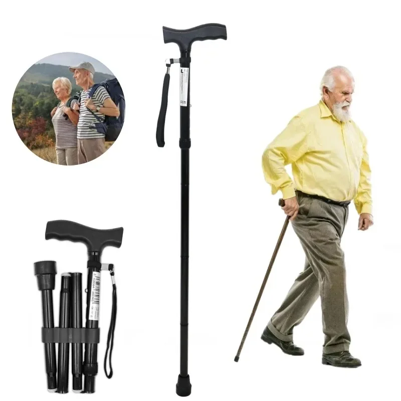 4PCS Aluminum Alloy Elderly Walking Stick Outdoor Magic Tumbler Walking Stick 4-section Folding Portable Hiking Walking Stick
4PCS Aluminum Alloy Elderly Walking Stick Outdoor Magic Tumbler Walking Stick 4-section Folding Portable Hiking Walking Stick