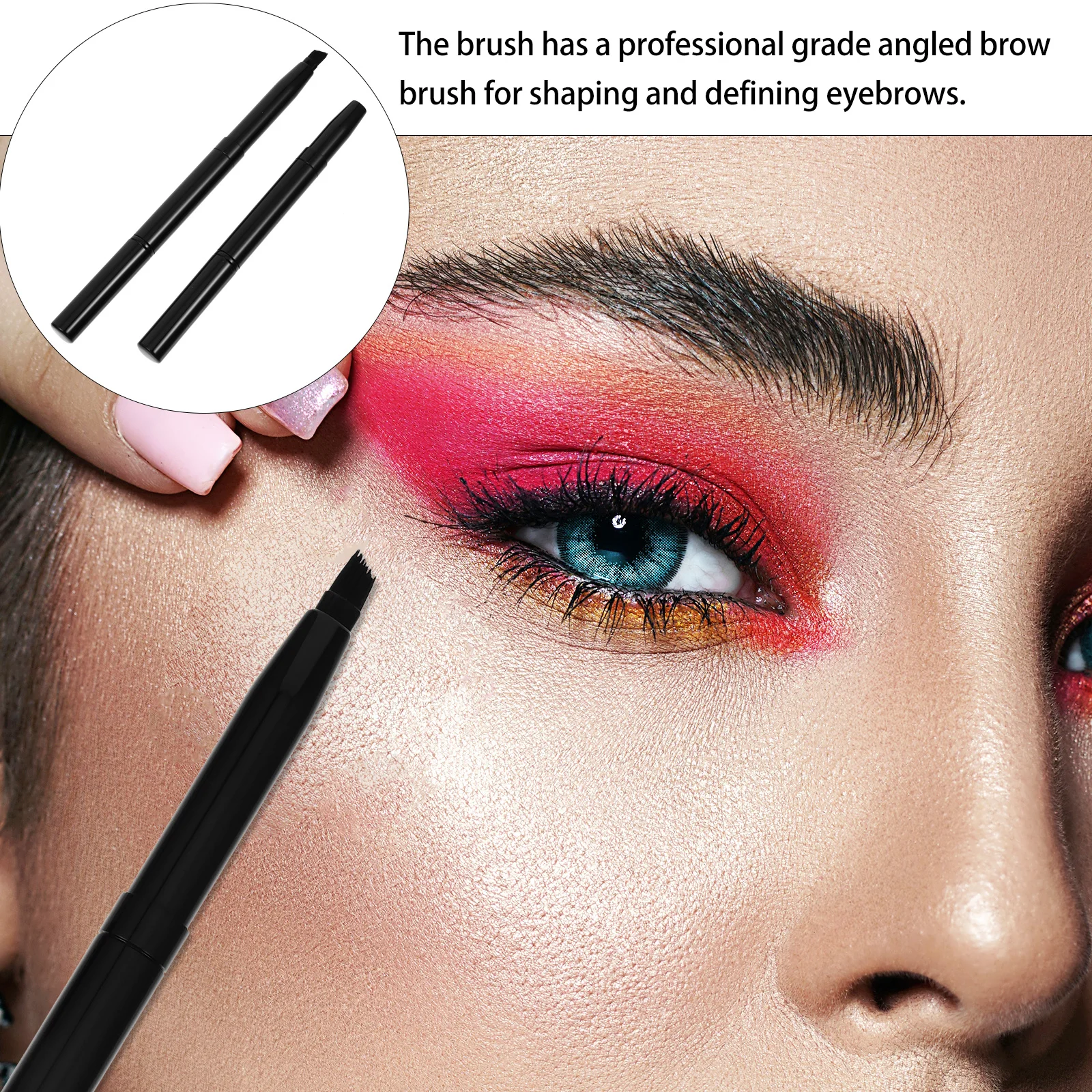 2Pcs Double-Ended Angled Brow Brush Makeup Tool for Eyebrow Defining Shaping Filling Grooming Eyebrow Brush Makeup Tool
2Pcs Double-Ended Angled Brow Brush Makeup Tool for Eyebrow Defining Shaping Filling Grooming Eyebrow Brush Makeup Tool