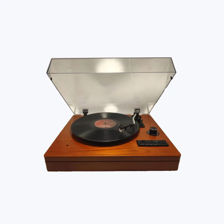New Record Player 3-Speed Turntable BT Vinyl Record Player with Speaker Vinyl-to-MP3 Recording 3.5mm AUX RCA Headphone
New Record Player 3-Speed Turntable BT Vinyl Record Player with Speaker Vinyl-to-MP3 Recording 3.5mm AUX RCA Headphone