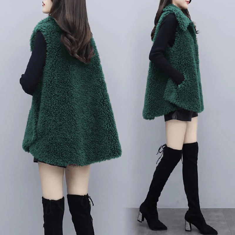 Vests Tops Spring Autumn Vest Women Waistcoat Winter Thermal Warm Street Fleece Vests Elegant Sleeveless Jacket Ladies Waistcoat
Vests Tops Spring Autumn Vest Women Waistcoat Winter Thermal Warm Street Fleece Vests Elegant Sleeveless Jacket Ladies Waistcoat
