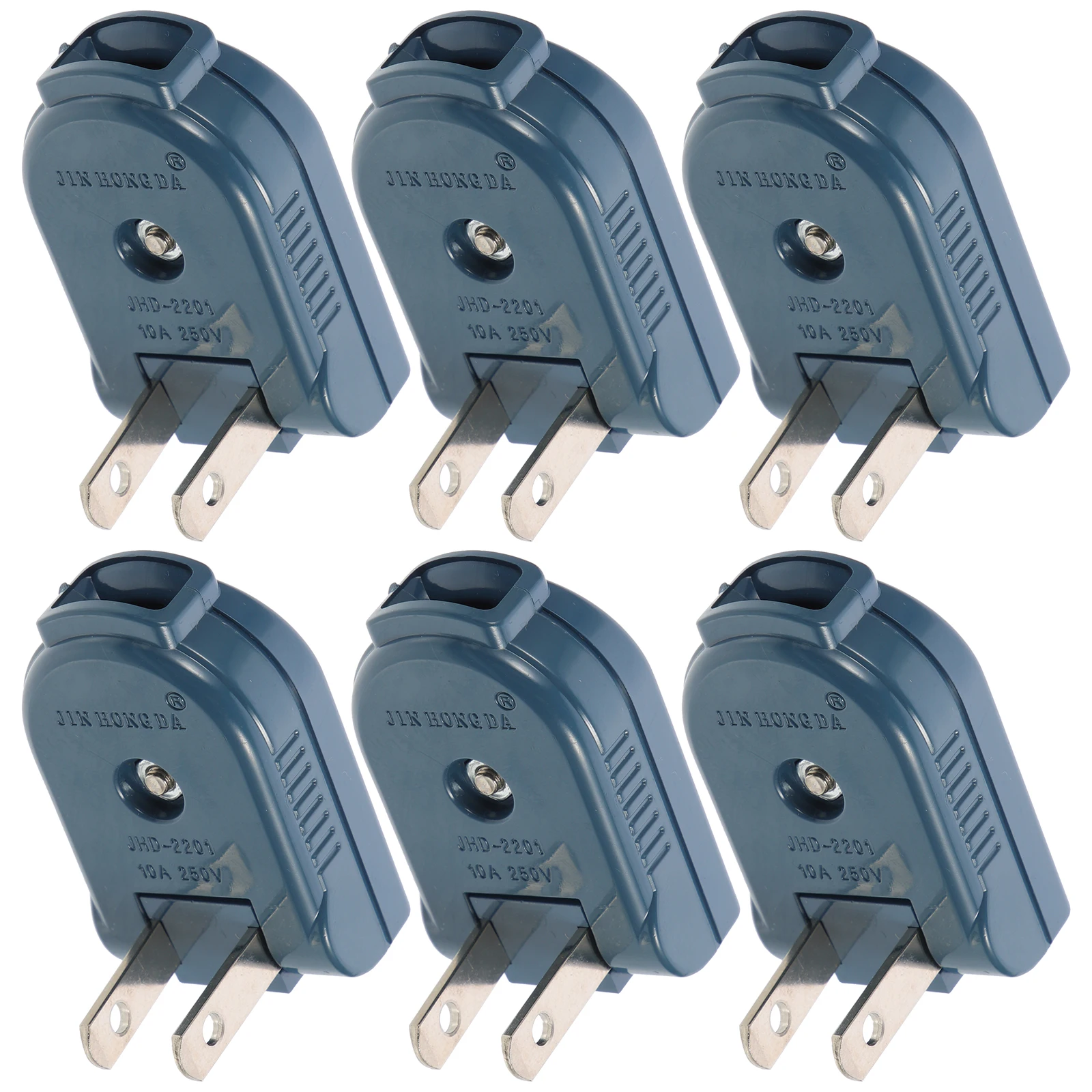 6pcs US Plug Replacement Ends 125V 10A Rotatable Socket Ground Bonding Male Straight Blade Angle Plug
6pcs US Plug Replacement Ends 125V 10A Rotatable Socket Ground Bonding Male Straight Blade Angle Plug