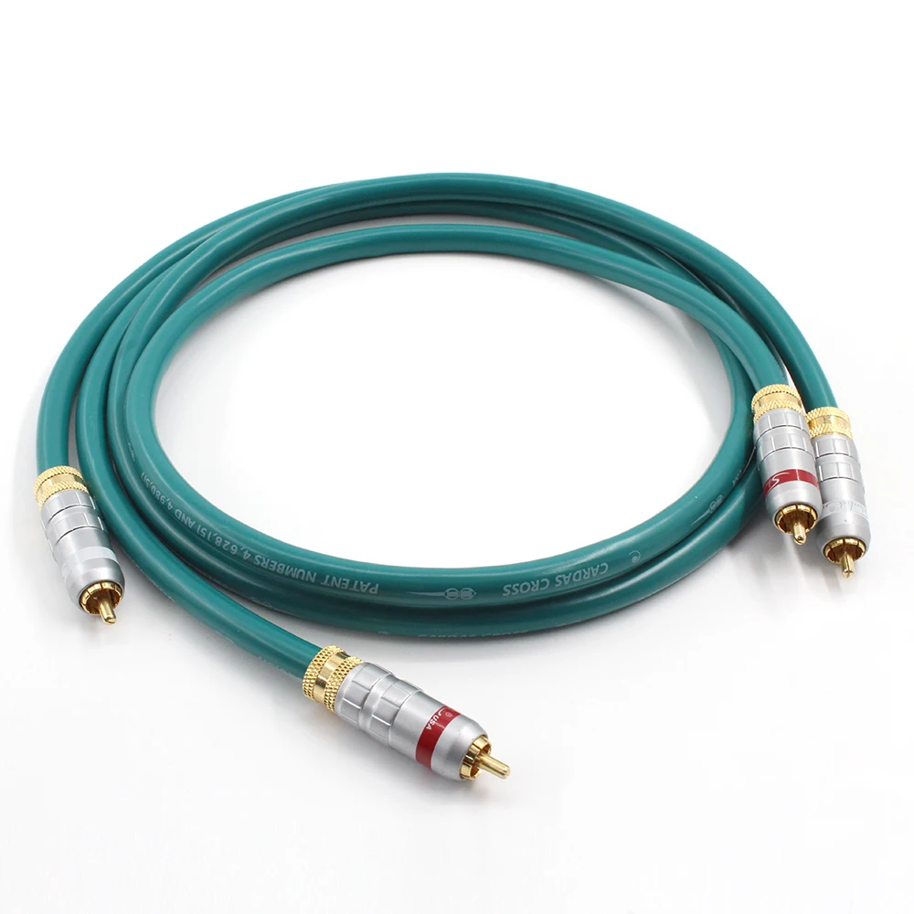 1pair CARDAS Cross High Quality HiFi Audio Extension RCA plug RCA interconnect cable RCA Audio Cable HIFI Audio RCA Cable
1pair CARDAS Cross High Quality HiFi Audio Extension RCA plug RCA interconnect cable RCA Audio Cable HIFI Audio RCA Cable
