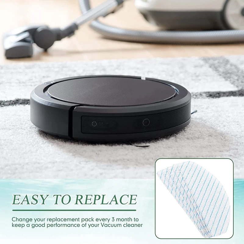 AT17 100 Pcs Disposable Mop Pads Replacement Mop Cloths Pads for Ecovacs T9 T9+ T8 T8+ T8 AIVI N8 N8 Pro N8 Pro+ Robot Vacuum
AT17 100 Pcs Disposable Mop Pads Replacement Mop Cloths Pads for Ecovacs T9 T9+ T8 T8+ T8 AIVI N8 N8 Pro N8 Pro+ Robot Vacuum