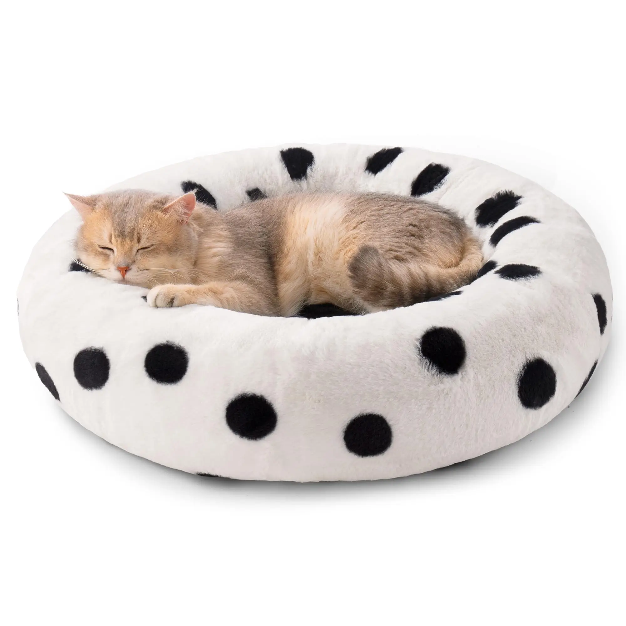 MEWOOFUN Кровать для кошек Круглая моющаяся кровать с жаккардовым лохматым плюшем и нескользящим дном, успокаивающая кровать для домашних животных для кошек, маленьких собак
MEWOOFUN Кровать для кошек Круглая моющаяся кровать с жаккардовым лохматым плюшем и нескользящим дном, успокаивающая кровать для домашних животных для кошек, маленьких собак