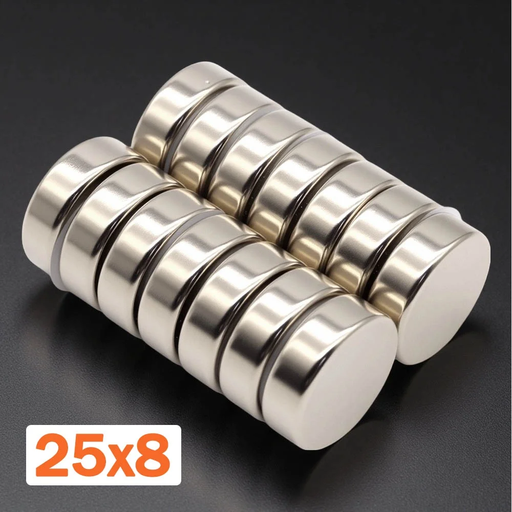 25x8mm Steel Alloy High Adsorption Neodymium Magnet Disc Office Organizer Tool Fixing Cabinet Attachment
25x8mm Steel Alloy High Adsorption Neodymium Magnet Disc Office Organizer Tool Fixing Cabinet Attachment