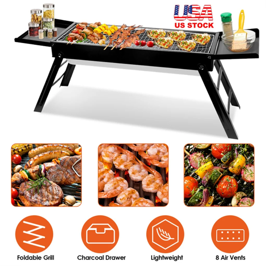 Portable BBQ Griddle, Foldable Kabob Barbecue for Outdoor Hibachi BBQ Lamb Skewer Camping Barbecue Grill in Garden Backyard
Portable BBQ Griddle, Foldable Kabob Barbecue for Outdoor Hibachi BBQ Lamb Skewer Camping Barbecue Grill in Garden Backyard