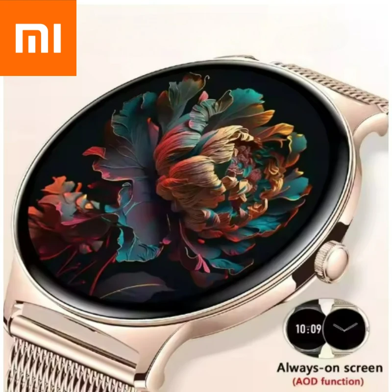 Xiaomi новые умные часы женские подарок 1,43 дюйма полный сенсорный экран спортивные часы для фитнеса Bluetooth звонки цифровые умные часы женские
Xiaomi новые умные часы женские подарок 1,43 дюйма полный сенсорный экран спортивные часы для фитнеса Bluetooth звонки цифровые умные часы женские