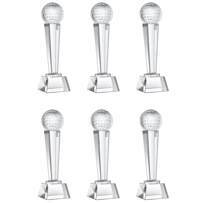 6X 9 X 2.8 Inch Crystal Glass Golf Trophy For Adults Kids Golf Tournament Table Desktop Decor
6X 9 X 2.8 Inch Crystal Glass Golf Trophy For Adults Kids Golf Tournament Table Desktop Decor