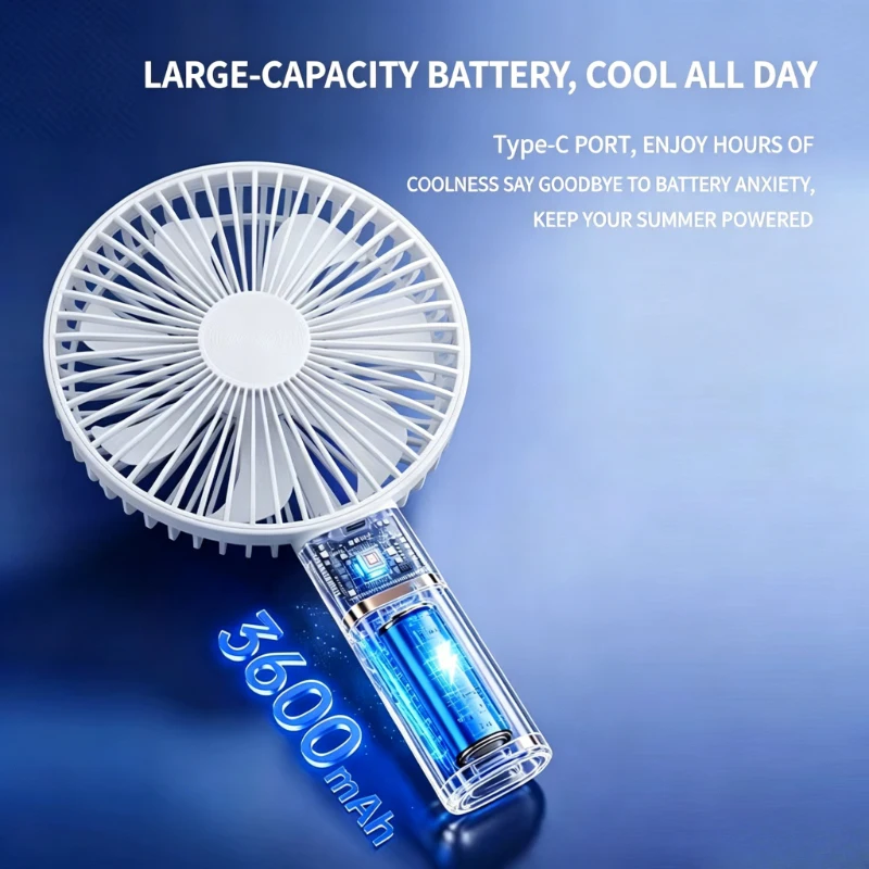 Clip-on Handheld Mini Fan for Outdoor Camping, USB Rechargeable Foldable Portable Desk Cooling Fan
Clip-on Handheld Mini Fan for Outdoor Camping, USB Rechargeable Foldable Portable Desk Cooling Fan
