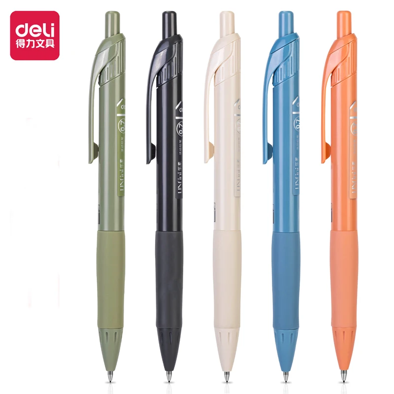 5Pcs DELI S1233/S1234 0.5mm/0.7mm 5 Colors Automatic Pencils Mechanical Pencils For Kids Gifts Student Supplies Stationery
5Pcs DELI S1233/S1234 0.5mm/0.7mm 5 Colors Automatic Pencils Mechanical Pencils For Kids Gifts Student Supplies Stationery