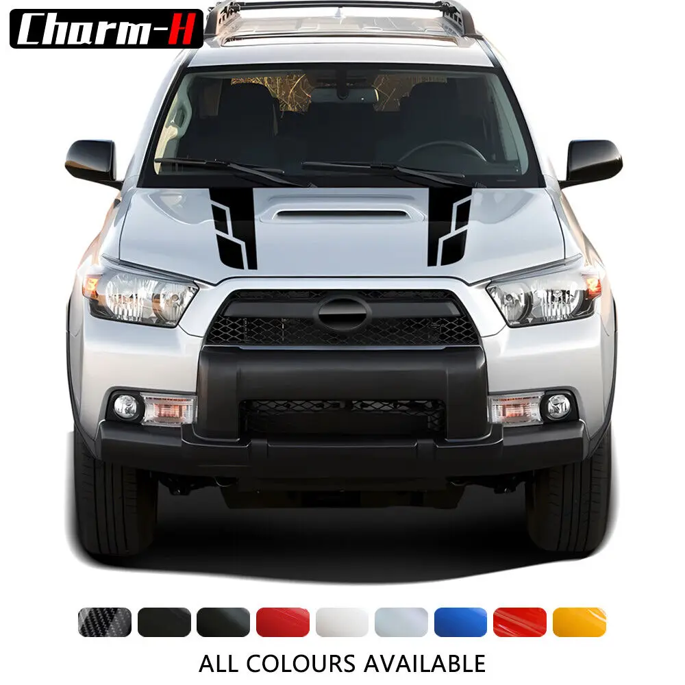 2PCS Car Hood Bonnet Racing Stripes Decal Stickers for Toyota 4Runner N280 2009-2024
2PCS Car Hood Bonnet Racing Stripes Decal Stickers for Toyota 4Runner N280 2009-2024