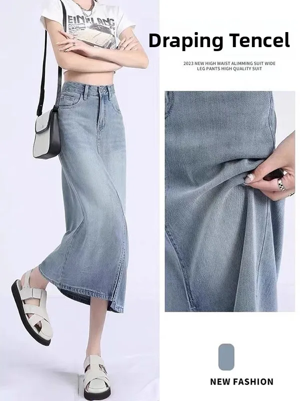 Lace-Up High Waist Midi Skirt Women's Summer New Style Slimming Split A-Line Mid-Length Wrap Body Skirt Breathable Cotton Pol...
Lace-Up High Waist Midi Skirt Women's Summer New Style Slimming Split A-Line Mid-Length Wrap Body Skirt Breathable Cotton Pol...