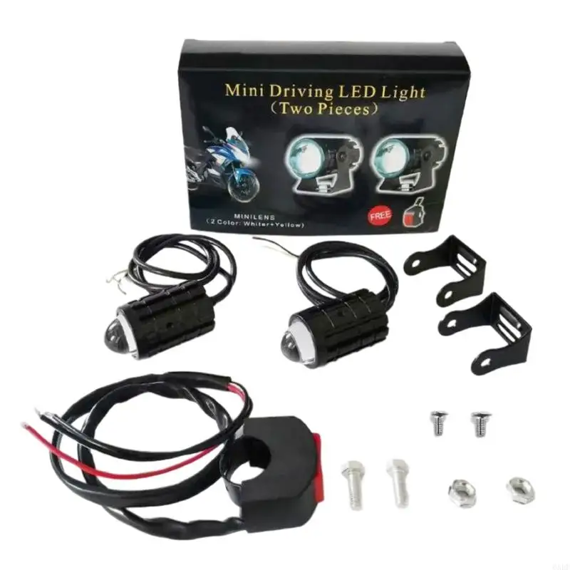 2025 Новый пакет из 2 светодиодных фар для мотоциклов с переключателями режима двойного освещения для модификации
2025 Новый пакет из 2 светодиодных фар для мотоциклов с переключателями режима двойного освещения для модификации