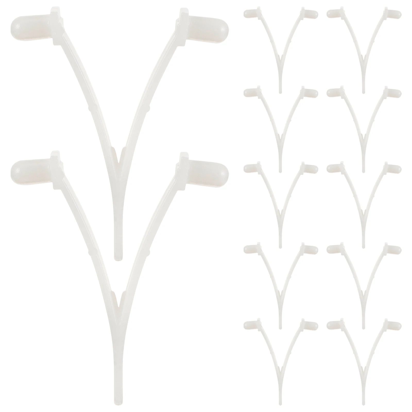 12Pcs Pool Cleaning Tool Handle White V Clips for Skimmer Vacuum Brush Replacement Accessories Garden Supplies
12Pcs Pool Cleaning Tool Handle White V Clips for Skimmer Vacuum Brush Replacement Accessories Garden Supplies